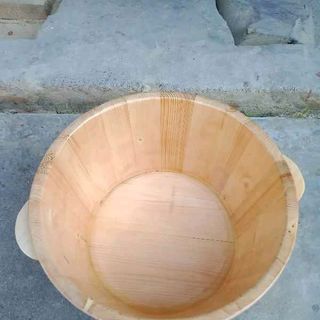 chậu gỗ ngâm chân
