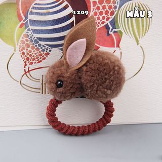 Buộc tóc thỏ xinh xắn