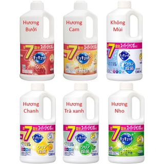 Nước Rửa Bát nước rửa chén Kyukyuto KAO Nhật Bản 1380ml đủ mùi hương giá sỉ