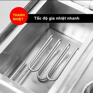 Bếp chiên nhúng – phẳng 1 phẳng 2 nhúng dùng điện - Máy Bảo Việt