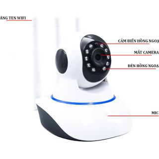 Camera Giám Sát Hapsee Mate 3 Râu – Camera Trong Nhà Hỗ Trợ Hồng Ngoại