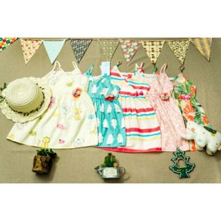 Váy thô 2 dây hãng Le Chaton cho bé từ 1-8t