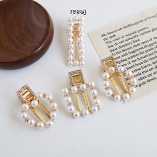 Kẹp tóc đính ngọc trai