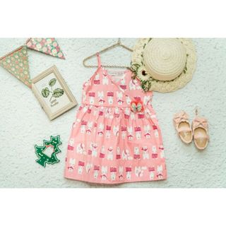 Váy thô 2 dây hãng Le Chaton cho bé từ 1-8t
