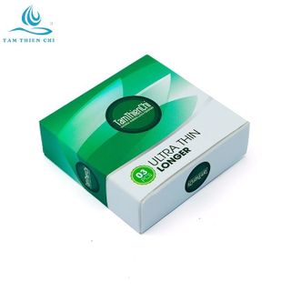 Bao cao su Tâm Thiện Chí Siêu ULTRA THIN LONGER hộp 3 cái
