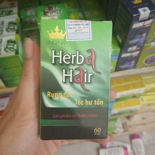Viên uống kích thích mọc tóc Herba Hair Kingphar