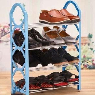 KỆ GIÀY DÉP 4 TẦNG ĐA NĂNG