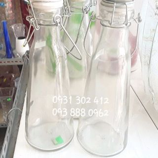 Chai Thủy Tinh Nắp Sứ Gài 500ML