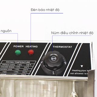 Bếp chiên đơn dùng điện 12L Fryer FY83 - Máy Bảo Việt