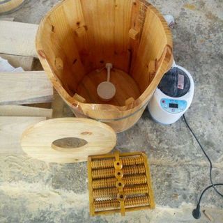 chậu xông chân kết hợp xông phụ khoa
