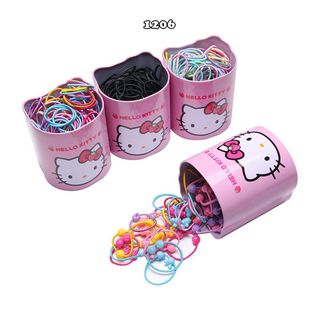Hộp 100 buộc tóc mèo siêu xinh