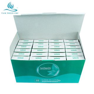 Bao cao su Tâm Thiện Chí Three In Love Peppermint hộp 3 chiếc