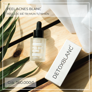 Peel Trị mụn Detox BlanC
