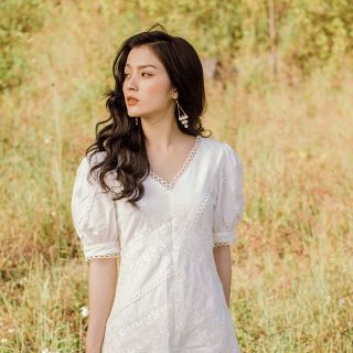 ĐẦM TAY BỒNG VIÊN REN