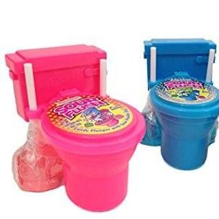 Kẹo Mút chấm Bồn cầu Mỹ
