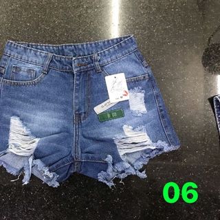 Quần short jean