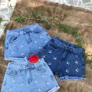 Quần short jean