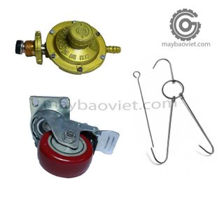 Lò quay vịt kính xoay 680 dùng gas - Máy Bảo Việt