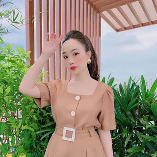 JUMP NGẮN CỔ VUÔNG