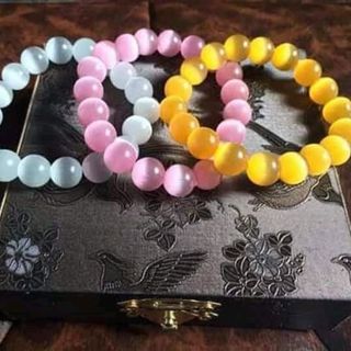 vòng đá mắt mèo 10 li