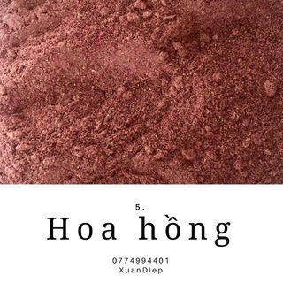 BỘT HOA HỒNG xay nguyên hoa