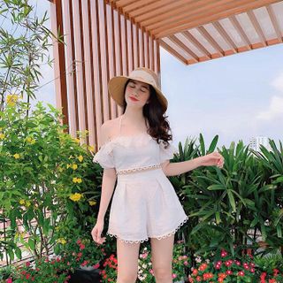 SET YẾM TRỄ VAI QUẦN SHORT
