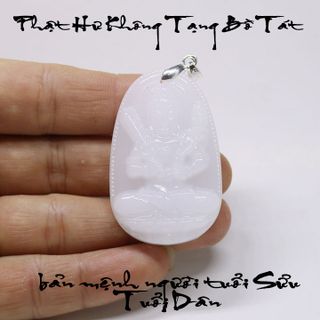 Dây chuyền Hư Không Tạng Bồ Tát - trắng