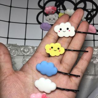 Kẹp tóc - dây cột tóc hình mây