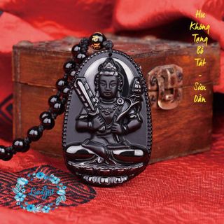 Dây chuyền Hư Không Tạng Bồ Tát - đen