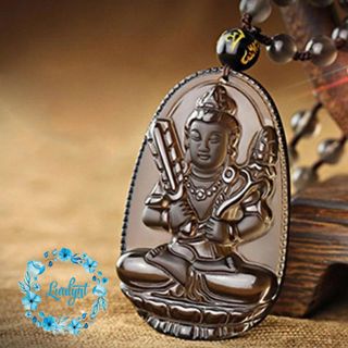 Dây chuyền Hư Không Tạng Bồ Tát - nâu đất
