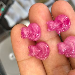 Hồ ly ruby thiên nhiên size 1-15 cm