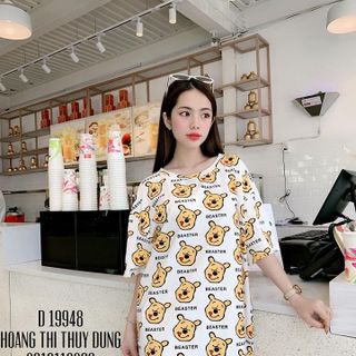 ĐẦM SUÔNG IN HÌNH HOẠT HÌNH