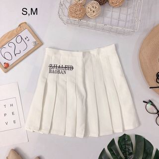 Chân váy tennis thêu Mẫu cực xinh xinh dễ mix đồ nè Trẻ trung xinh tươi
