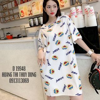 ĐẦM SUÔNG IN HÌNH HOẠT HÌNH