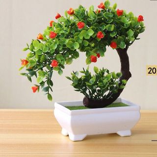 Cây kiểng giả để bàn trang trí - cây bonsai giả giá sỉ