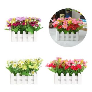 Giỏ cắm hoa hàng rào 20x72x9cm
