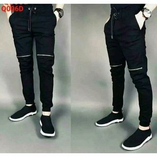 Quần kaki 1 khóa gối