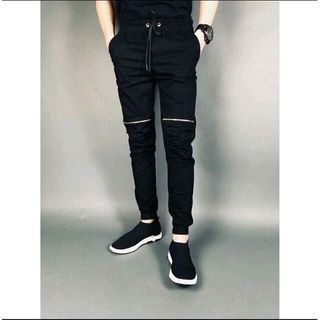 Quần kaki 1 khóa gối