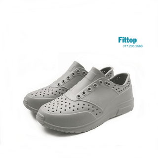GIÀY NHỰA NAM NỮ TĂNG CHIỀU CAO FITTOP NTL-1