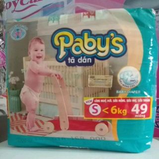 Tã Dán Pabys bịch Đại Đủ Size S49 - M46 - L43 - XL41