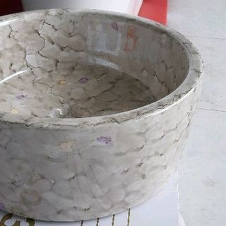 LAVABO ĐẶT BÀN TRÒN - GIẢ VÂN ĐÁ HOA CƯƠNG giá sỉ