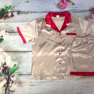 Pyjama cổ ve quần đùi tay ngắn
