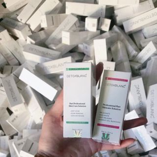 SERUM MỤN DETOX BLANC VỀ SLL CHIẾT KHẤU ĐEP