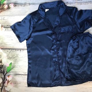 Pyjama cổ bèo quần đùi