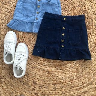 Quần vấy lai bèo ve sll
