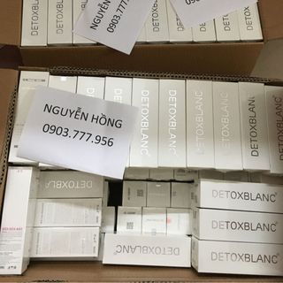 DETOX BLANC VỀ SLL em báo giá mụn