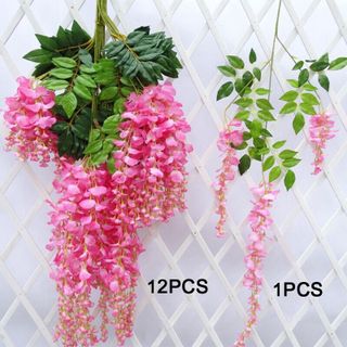 Cành hoa fuji 3 nhánh dài 1m1 trang trí đám cưới nhà cửa nhà hàng