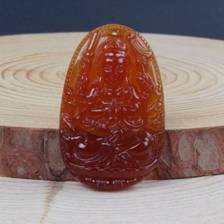 Mặt Phật mã não đỏ size 2537