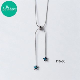 DÂY CHUYỀN SAO XANH ĐAN CHÉO D3680