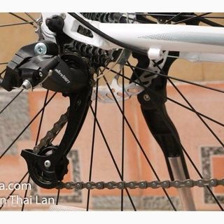 xe đạp địa hình Alcott 580XC màu trắng